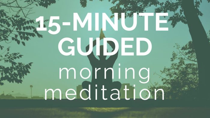 Meditation guided