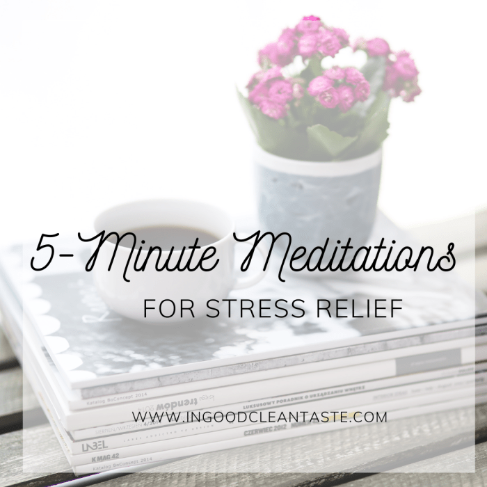 5-Minute Meditation Practices to Calm Your Nerves